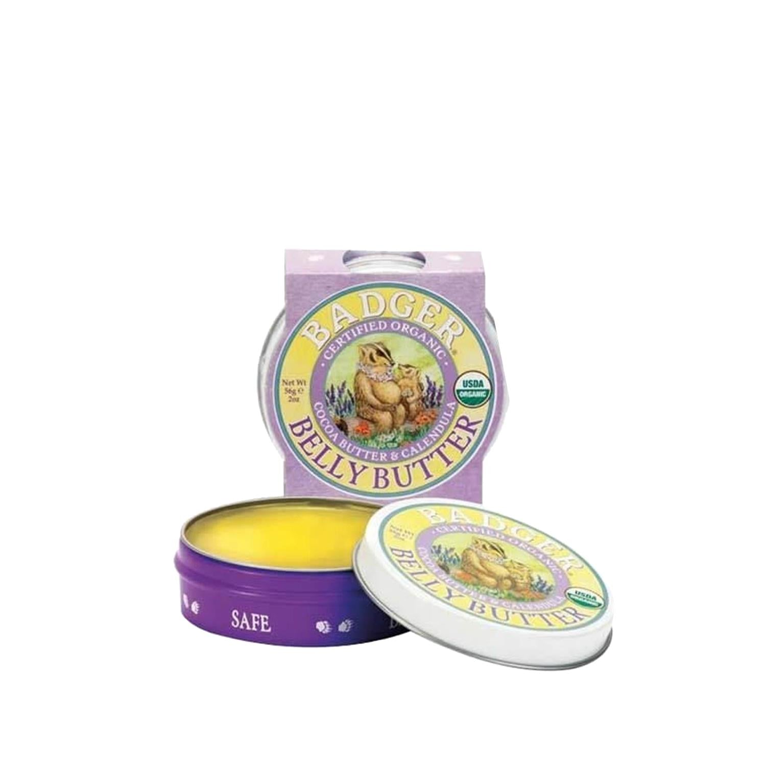 Badger Belly Cream, Natural Moisturizer for Pregnancy Skincare & Stretch Mark Prevention - 56g Badger Belly Cream for Pregnancy Skincare belly cream, pregnancy skincare, natural moisturizer, stretch mark prevention, organic belly care, natural skincare, expectant mothers, pregnant women, organic products, sensitive skin, Badger, natural ingredients, belly care, pregnancy care