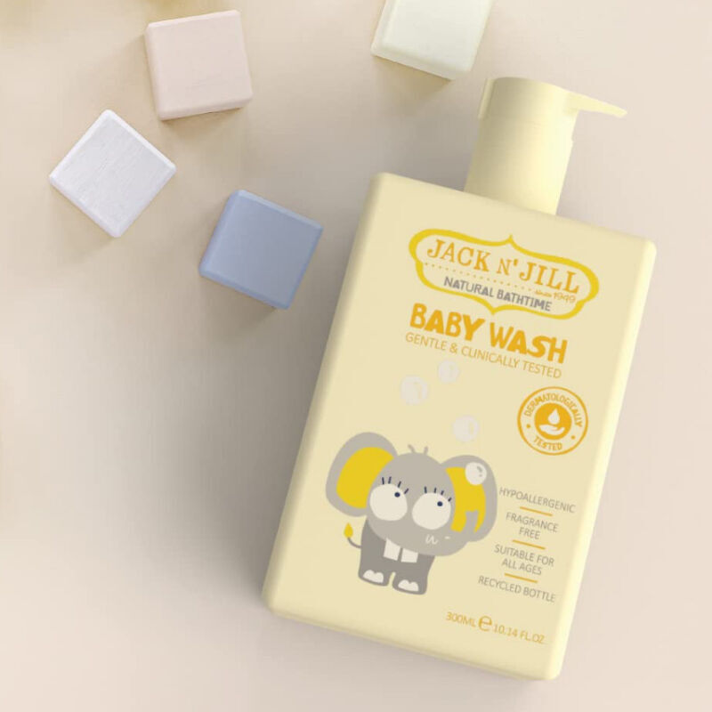 Jack N' Jill Baby Wash Fragrance-Free Hair, 300ml