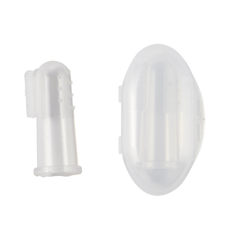 Jack N' Jill Silicone Finger Brush & Flavorless Toothpaste 50g