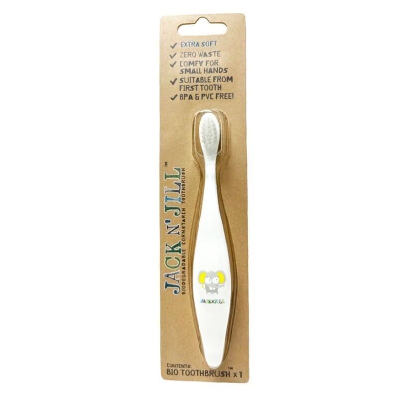 Jack N'Jill Natural Kids Toothbrush Elephant Soft Bristles 1pc