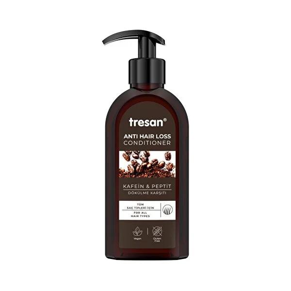 Tresan Caffeine & Peptide Hair Conditioner: Fight Hair Loss, Boost Growth, & Volumize - Natural Shea & Coconut Oil Formula Tresan Caffeine Hair Conditioner: Fight Hair Loss & Grow Hair hair conditioner, hair loss treatment, caffeine hair conditioner, peptide hair conditioner, hair growth conditioner, thinning hair conditioner, natural hair conditioner, hair volumizing conditioner, shea oil hair conditioner, coconut oil hair conditioner, hair loss, hair growth, caffeine, peptides, shea oil, coconut oil, hair