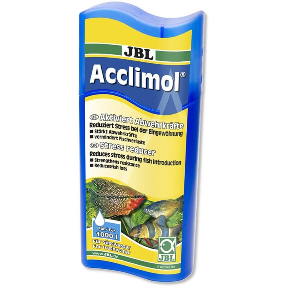 JBL Acclimol Aquarium Water Conditioner for Stress Relief 250 ml