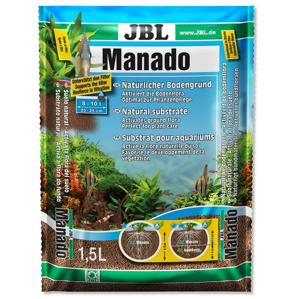 JBL Manado Natural Plant Substrate for Aquariums 1.5 L