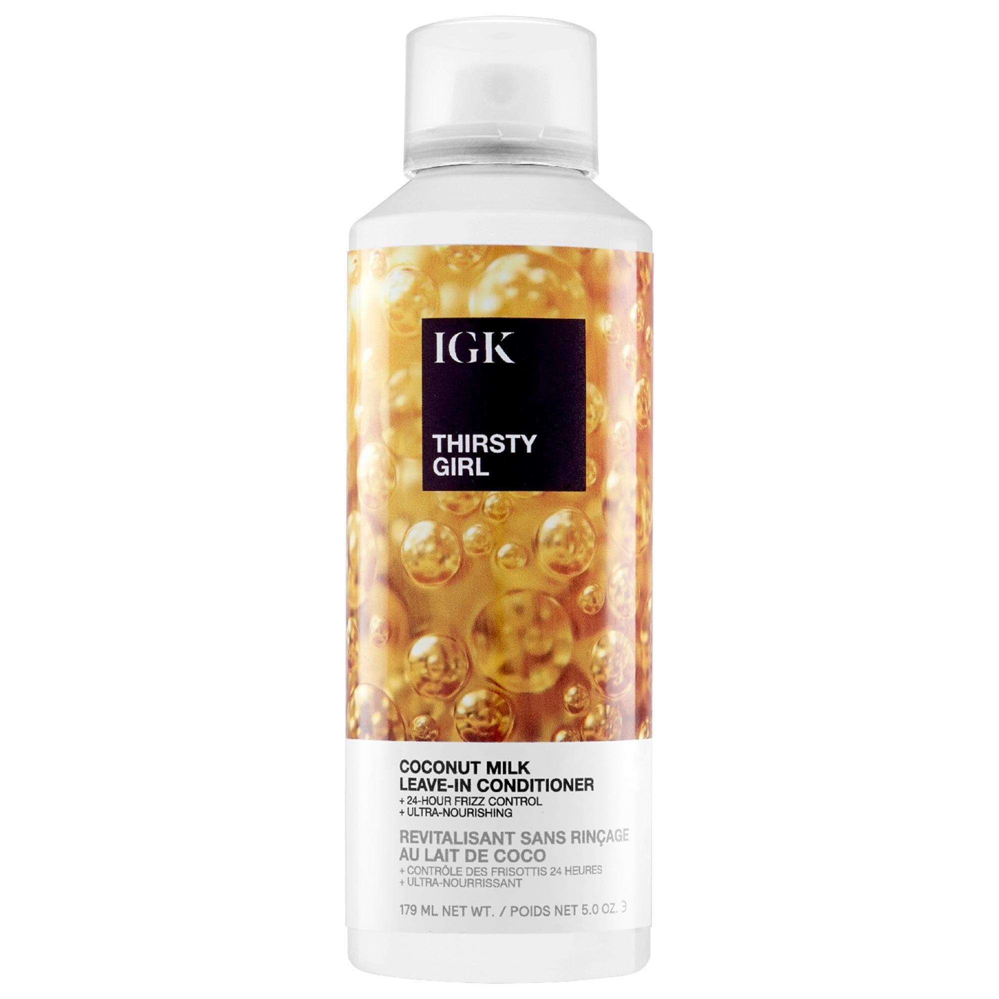 THIRSTY GIRL Anti-Frizz Leave-in Conditioner with Coconut Milk &amp; Hyaluronic Acid - Vegan, Cruelty-Free, Gluten-Free THIRSTY GIRL Anti-Frizz Leave-in Conditioner - Vegan &amp; Cruelty-Free anti-frizz leave-in conditioner, coconut milk hair care, hyaluronic acid hair product, vegan hair conditioner, cruelty-free hair care, gluten-free hair products, frizz control hair spray, hydrating leave-in conditioner, hair smoothing, hair nourishment, leave-in conditioner, hair care, hair treatment, vegan hair products, crue