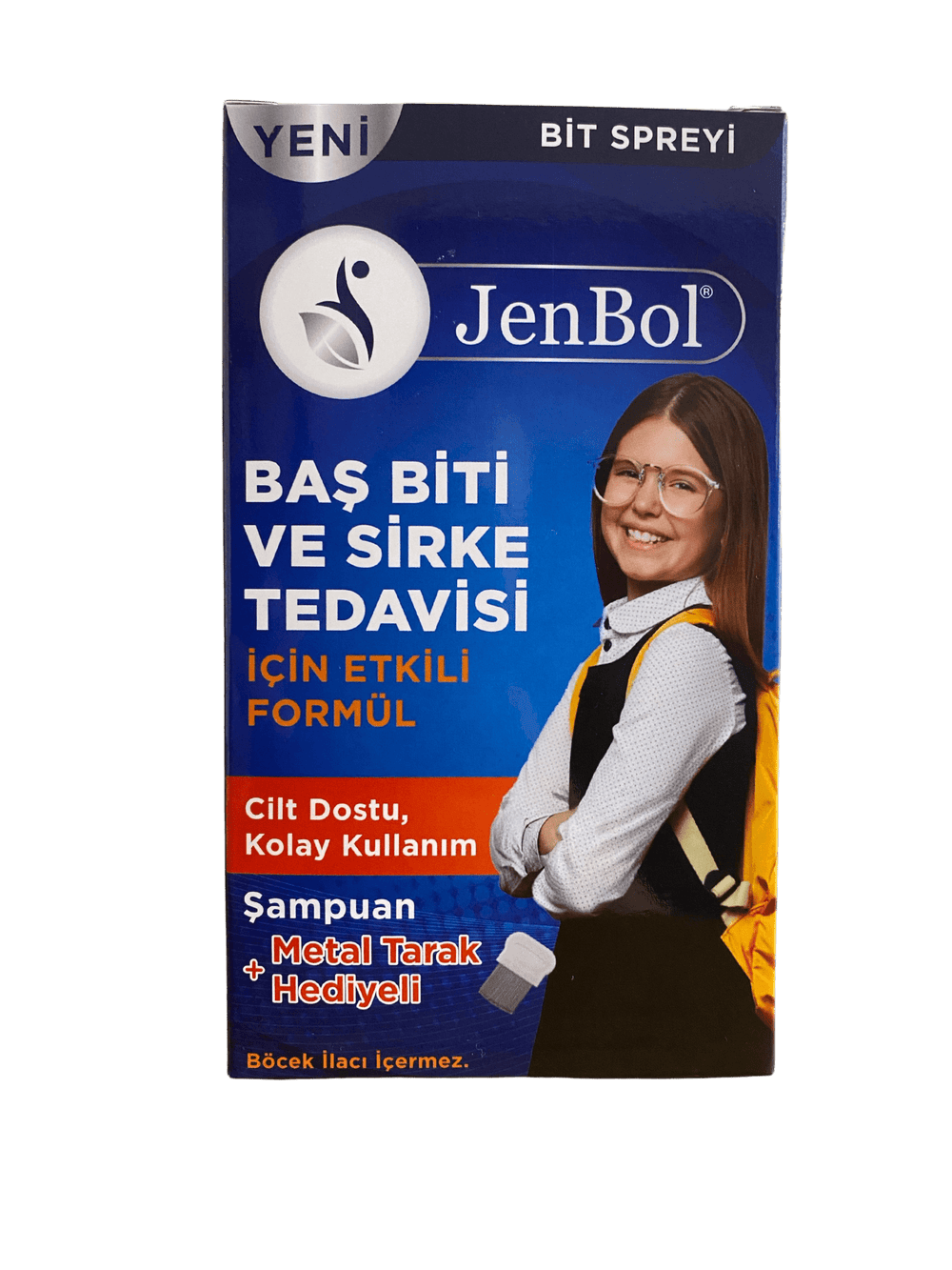 Jenbol Lice Shampoo and Spray Set for Scalp Care 100ml