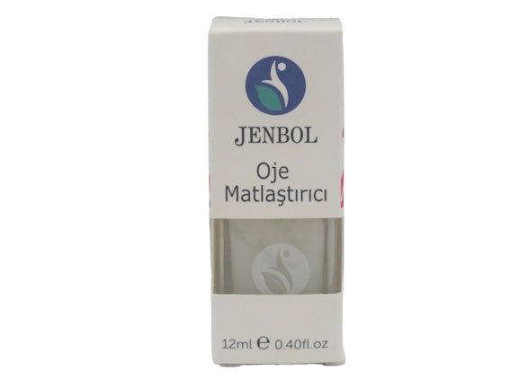 Jenbol Matte Top Coat Nail Polish for Velvet Finish 12 ml