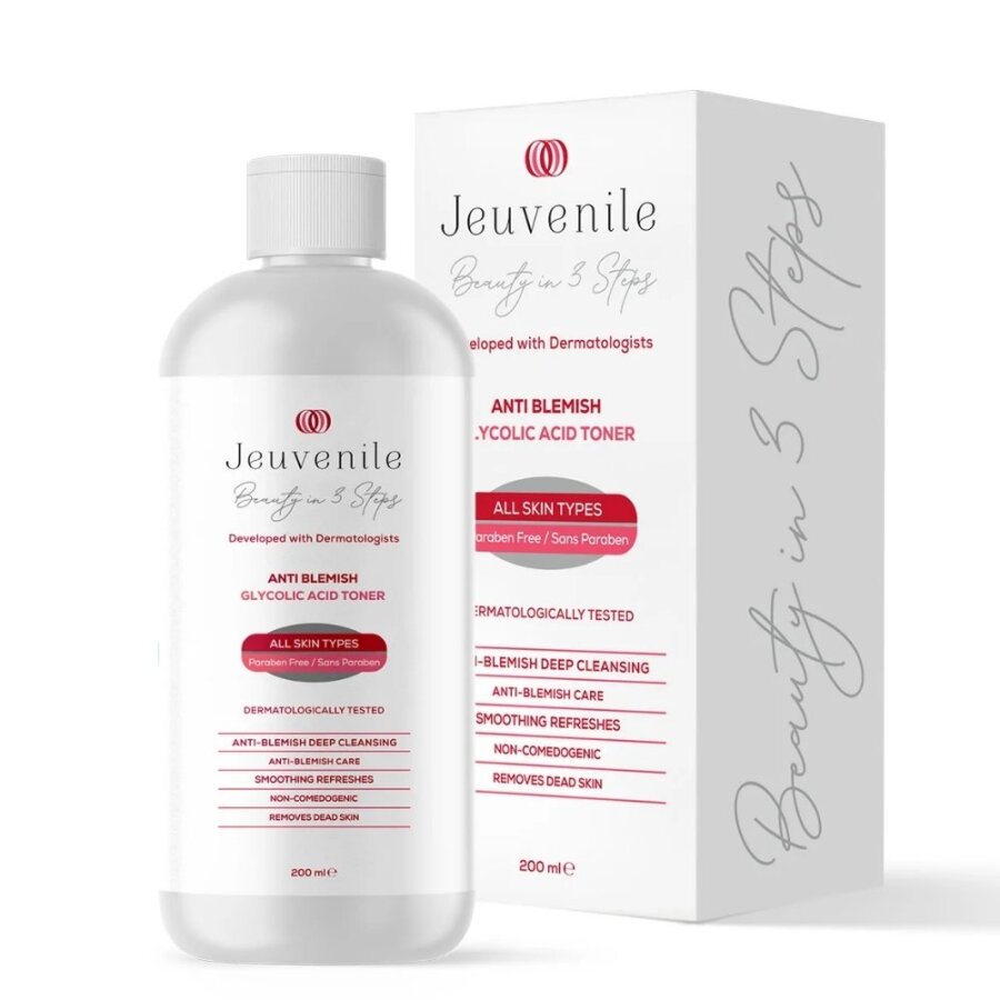 Jeuvenile Glycolic Acid Toner for Brightening & Smoothing 200ml