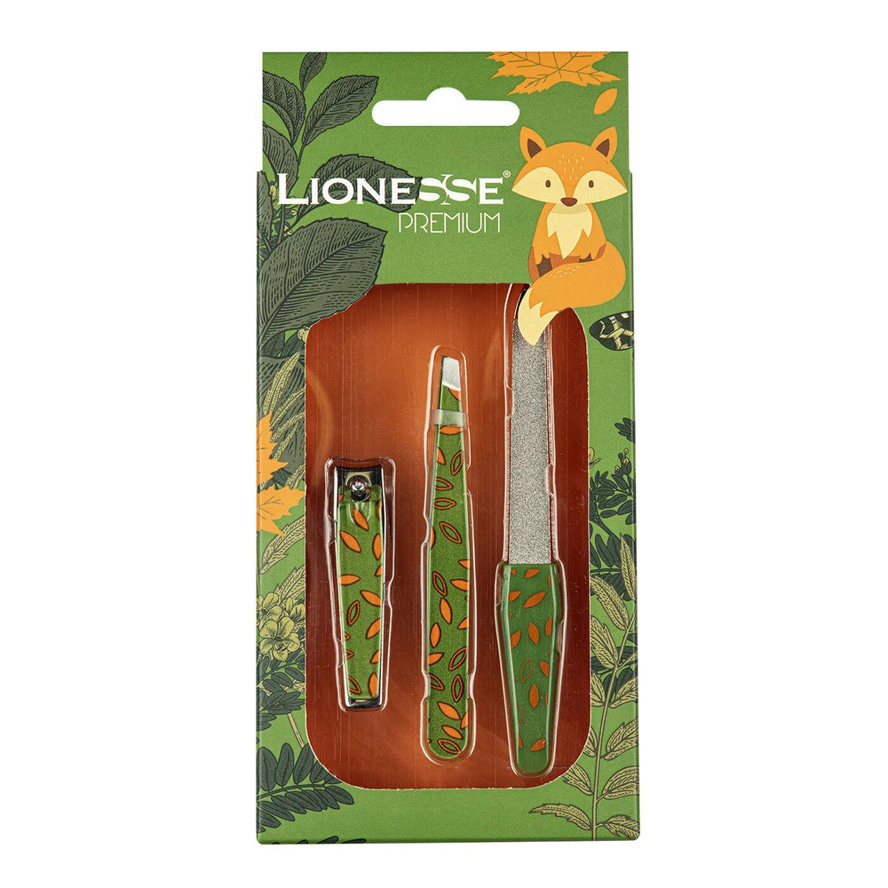 Lionesse Premium 3-Piece Grooming and Care Set