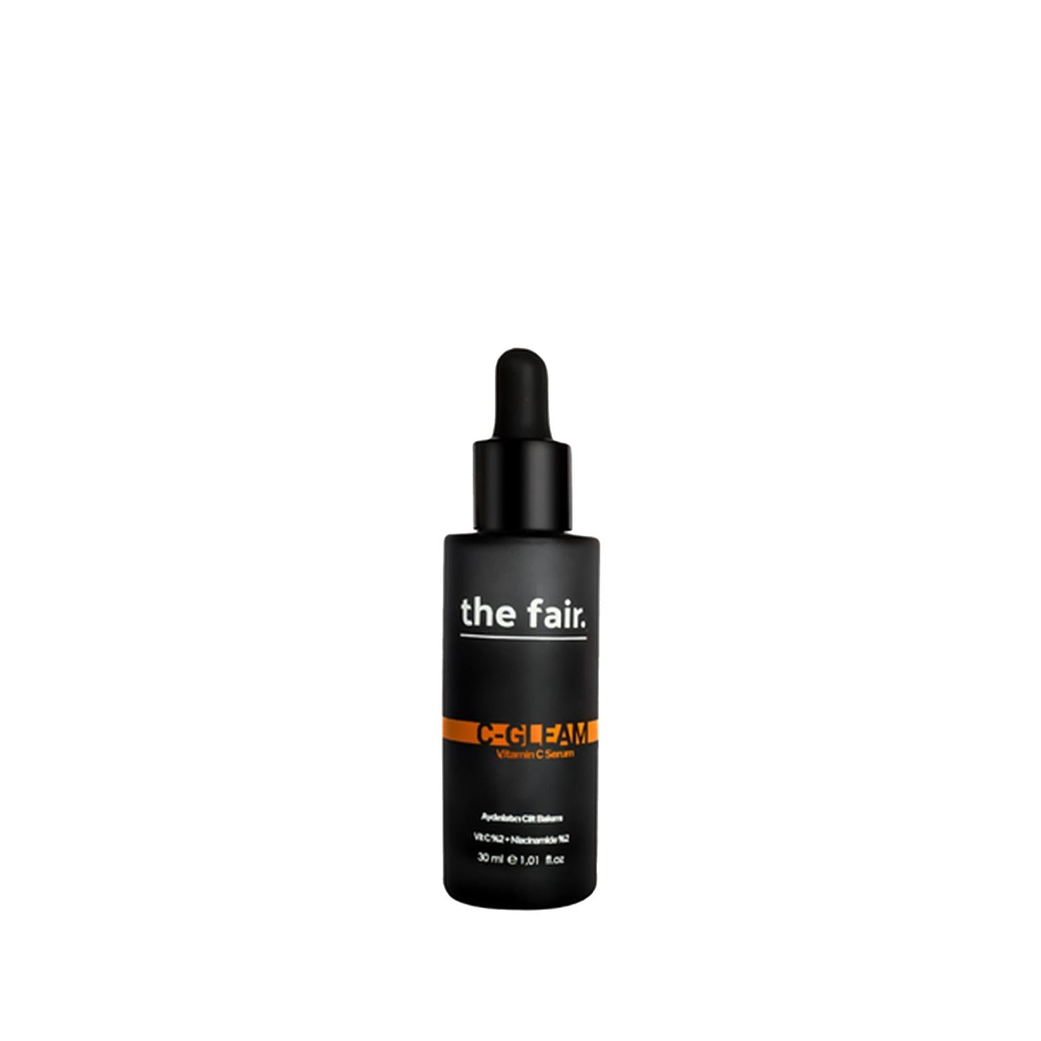 The Fair Vitamin C Serum - Brightening & Antioxidant Facial Serum for Glowing Skin The Fair Vitamin C Serum for Brightening & Antioxidant Benefits Vitamin C Serum, The Fair C-Gleam Serum, Brightening Serum, Antioxidant Skincare, Facial Serum, Skincare, Brightening Skincare, Antioxidant Benefits, Glowing Skin, Radiant Skin, Skincare Routine, The Fair Skincare