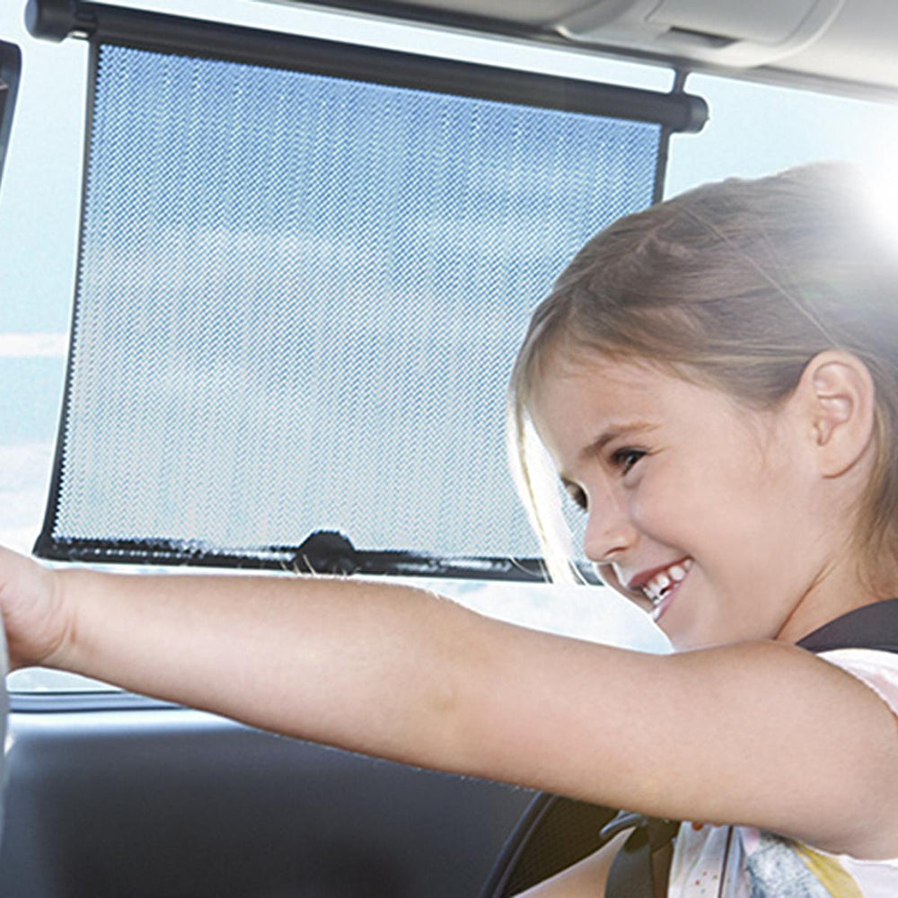 Miny Baby Car Sun Shade - Protects Children from UV Rays, Easy Install & Durable PVC Material - Sunscreen