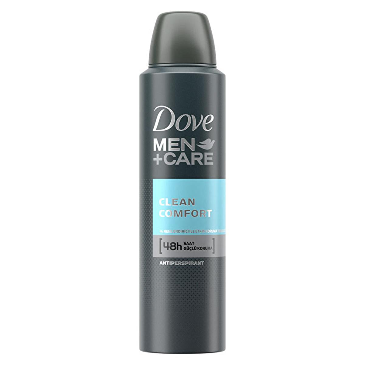 Dove Men+Care Clean Comfort Antiperspirant Deodorant Spray - 48-Hour Sweat Protection, Moisturizing Cream, Alcohol-Free for Sensitive Skin Dove Men+Care Deodorant Spray - 48hr Protection Men's Deodorant Spray, Antiperspirant Deodorant, Sweat Protection, Body Odor Protection, Sensitive Skin Deodorant, Moisturizing Deodorant, Alcohol-Free Deodorant, Long-Lasting Deodorant, Fresh Fragrance, Gentle Deodorant, Active Men's Care, Personal Care, Hygiene Products