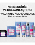 Urban Care Hyaluronik Asit & Kolajen Yoğun Gece Saç Bakım Maskesi - Vegan, Paraben-Free Overnight Hair Mask with - view 4