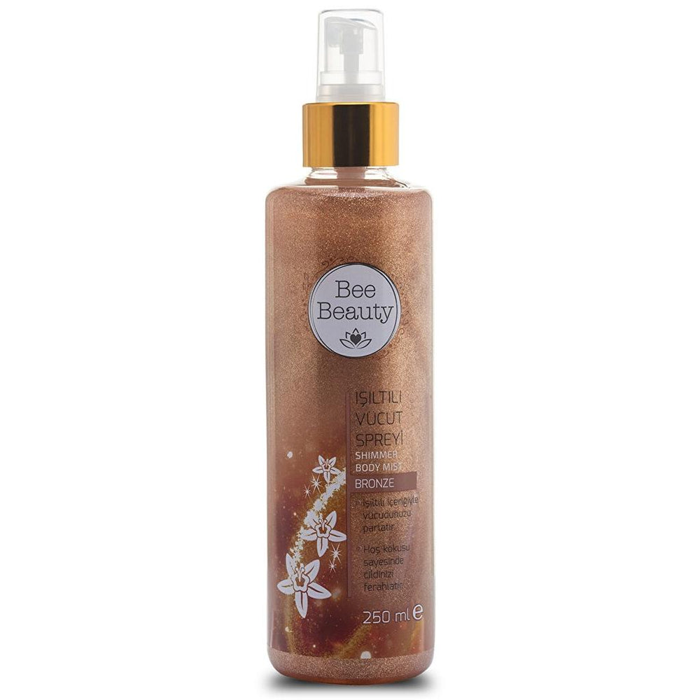 Bee Beauty Bronze Shimmer Body Spray for Radiant Glow 250 ml