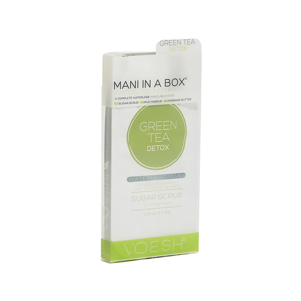 Voesh New York Mani In A Box Green Tea 3-Step Manicure Set