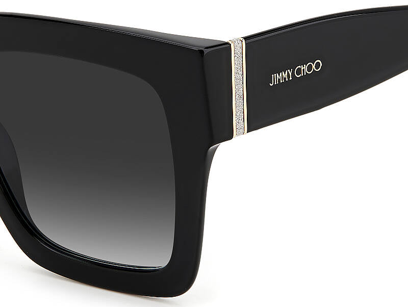Jimmy Choo Edna/S Grey Lens Women's Sunglasses 52mm