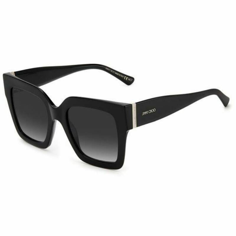 Jimmy Choo Edna/S Grey Lens Women's Sunglasses 52mm