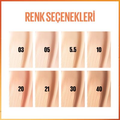 Maybelline New York Super Stay Skin Tint Foundation Makeup - Lightweight, Long-Lasting, Vitamin C - Natural Finish - view 3
