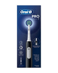 Oral-B Pro Series 1 Black Electric Toothbrush with Braun Design