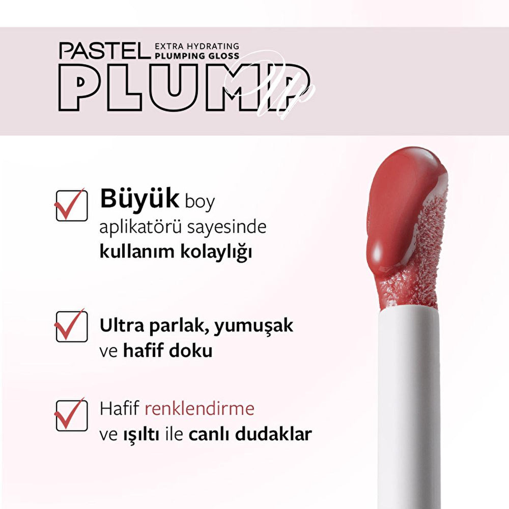 Pastel Profashion Plump Up Extra Hydrating Plumping Gloss - Vegan, Cruelty-Free Lip Gloss for Hydration & Plumping - view 9