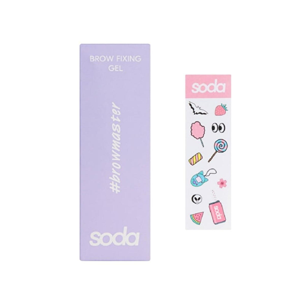 Soda Browmaster: Long Lasting Eyebrow Fixing Gel - Clear, Transparent Styling for All Day Hold (5ml) Soda Browmaster: All-Day Eyebrow Fixing Gel | Clear Brow Styling eyebrow fixing gel, brow gel, eyebrow styling gel, clear brow gel, long lasting brow gel, eyebrow shaping gel, transparent eyebrow gel, browmaster gel, soda brow gel, eyebrow gel, transparent gel, long-lasting hold, no residue, eyebrow shaping, makeup, beauty, cosmetics, brow styling, brow grooming, defined brows, natural look, all-day hold, ma