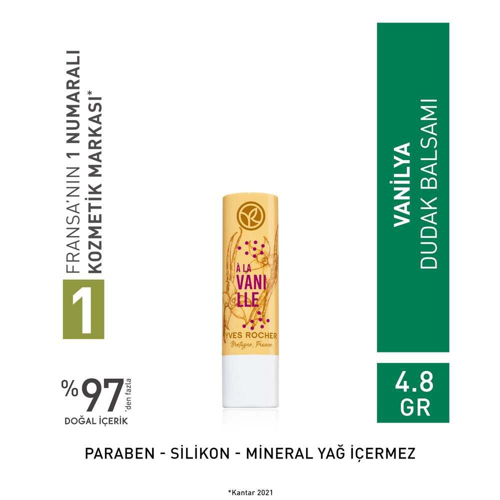 Vanilya - Natural Vanilla Lip Balm for Dry Lips with Moisturizing Properties Vanilla Lip Balm - Moisturizing &amp; Natural vanilla lip balm, natural lip care, moisturizing lip balm, lip protection, vanilla flavored lip balm, natural ingredients, lip care, dry lips solution, chapped lips relief, cosmetic, personal care, beauty products