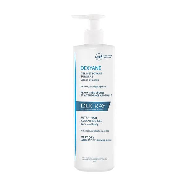 Ducray Dexyane Cleansing Gel: Soothe Irritation &amp; Repair Dry, Atopic Skin (400ml) - Gentle, Hypoallergenic, Fragrance-Free Eczema Relief - image 4