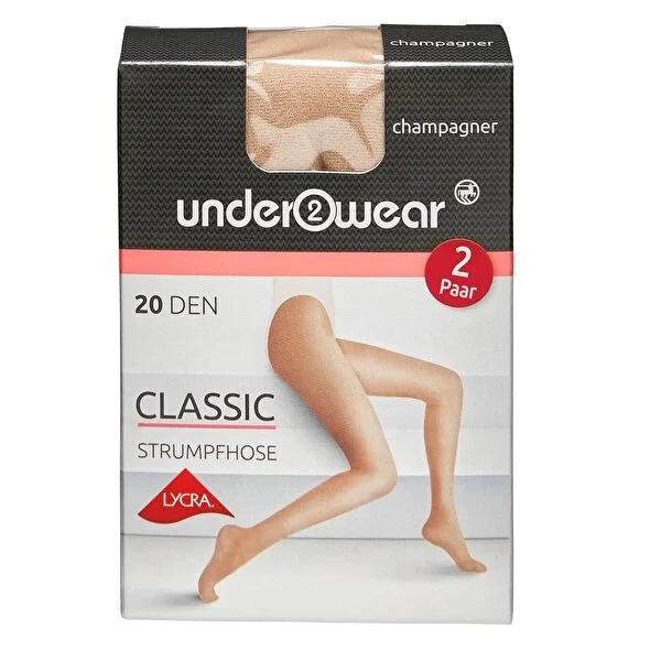 Likralı Women's Hosiery - 2 Pairs Champagne Color Thin Hosiery for Women, Size 36/38 Likralı Women's Hosiery - Comfortable & Stylish women's hosiery, thin hosiery, fashion hosiery, 36/38 size hosiery, champagne color hosiery, Likralı hosiery, comfortable hosiery, stylish hosiery, women's fashion, hosiery for women, everyday hosiery, elegant hosiery