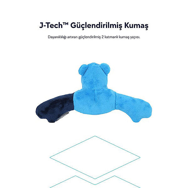 Joyser Little Bear Dog Toy Durable Plush Playmate 19 cm