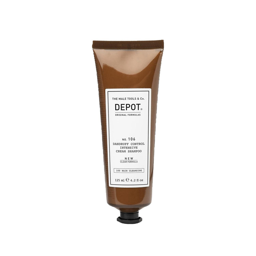 Depot No. 106 Dandruff Control Shampoo - Anti-Dandruff Cream Formula for Scalp Care - 4.23 fl oz Depot No. 106 Dandruff Control Shampoo - Anti-Dandruff Cream Formula dandruff control shampoo, anti-dandruff shampoo, cream shampoo, scalp care products, Depot No. 106 shampoo, hair care, cosmetic products, travel size toiletries, moisturizing shampoo, flake free scalp, gentle scalp care