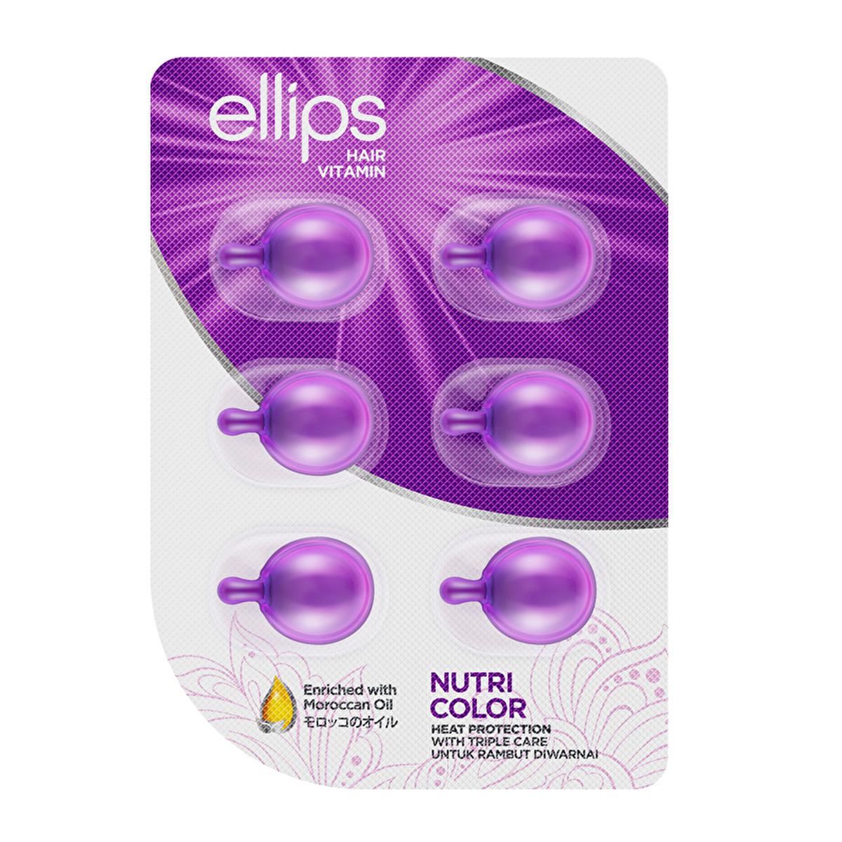 Ellips Hair Vitamin for Colored Hair - Nourishing Argan Oil Treatment for Vibrant Color Protection Ellips Hair Vitamin for Colored Hair Hair vitamin, Colored hair care, Argan oil hair treatment, Hair nourishment, Color protection, Hair moisturizer, Sun damage protection, Hair care for colored hair, Vibrant hair color, Hair health