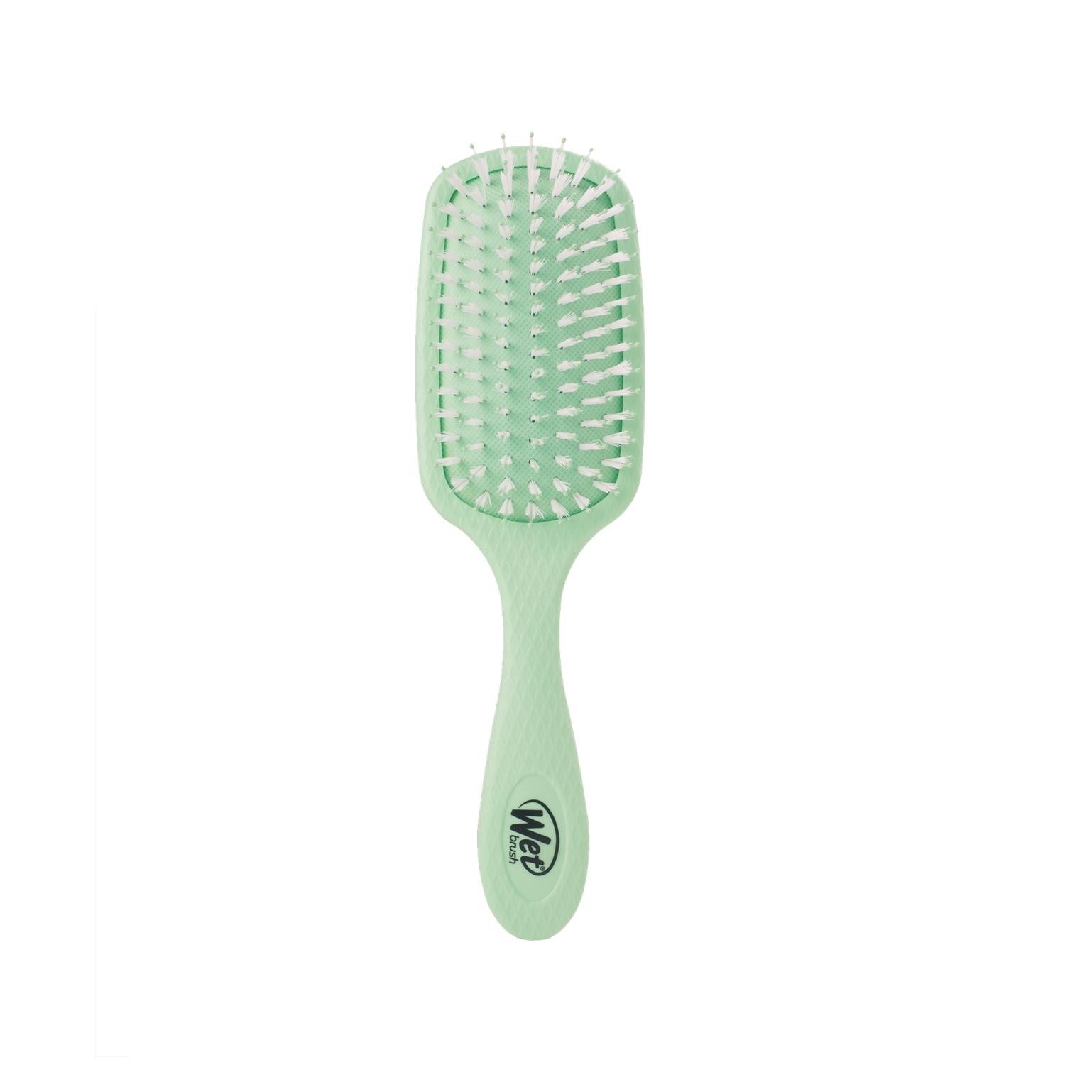 Wet Brush Go Green Tea Tree Oil Infused Treatment & Shine Hair Brush - Natural Detangling Brush for Healthy Hair Wet Brush Go Green Tea Tree Oil Hair Brush - Natural Detangling Tea Tree Oil Hair Brush, Wet Brush Go Green, Hair Detangling Brush, Natural Hair Care Products, Tea Tree Oil Benefits for Hair, Hair Care, Detangling Brush, Natural Ingredients, Scalp Care, Healthy Hair, Go Green Product Line, Hair Brush, Wet Brush, Tea Tree Oil Infused, Shine Hair, Treatment Hair Brush