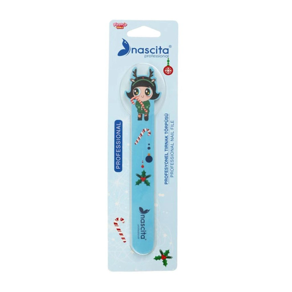 Nascita Pixy Pop Girls Blue Paper Nail File for Smooth Nails