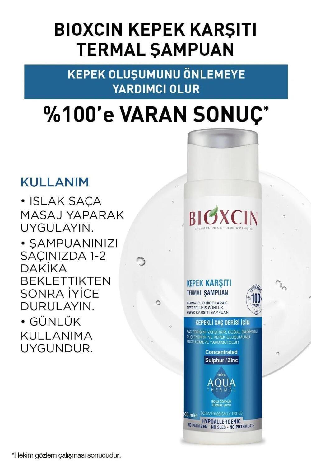 Bioxcin Anti-Dandruff Thermal Shampoo 300 ml - image 9