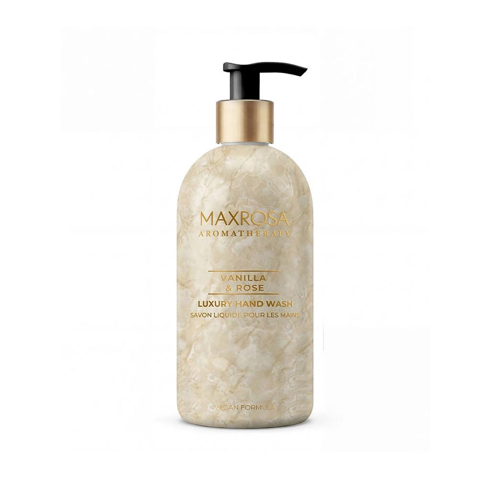 Maxrosa Vanilla & Rose Liquid Hand Soap for Gentle Cleansing 500 ml
