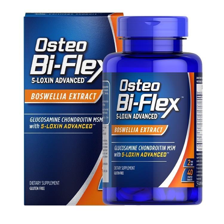Osteo Bi-Flex 5-Loxin Advanced Boswellia Extract - Essential Joint Support | 120 Tablets - Vitamin & Supplement