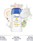 Dove Antiperspirant Deodorant Stick for Women - 48 Hour Protection, Moisturizing & Alcohol-Free - Original Scent - view 2