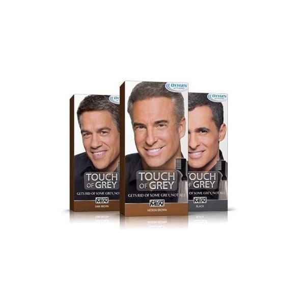 Just For Men Touch Of Gray Hair Color for Salt & Pepper Look Black