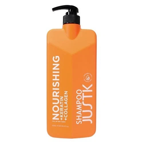 JustK Nourishing Keratin & Collagen Shampoo for Strength 1000ml