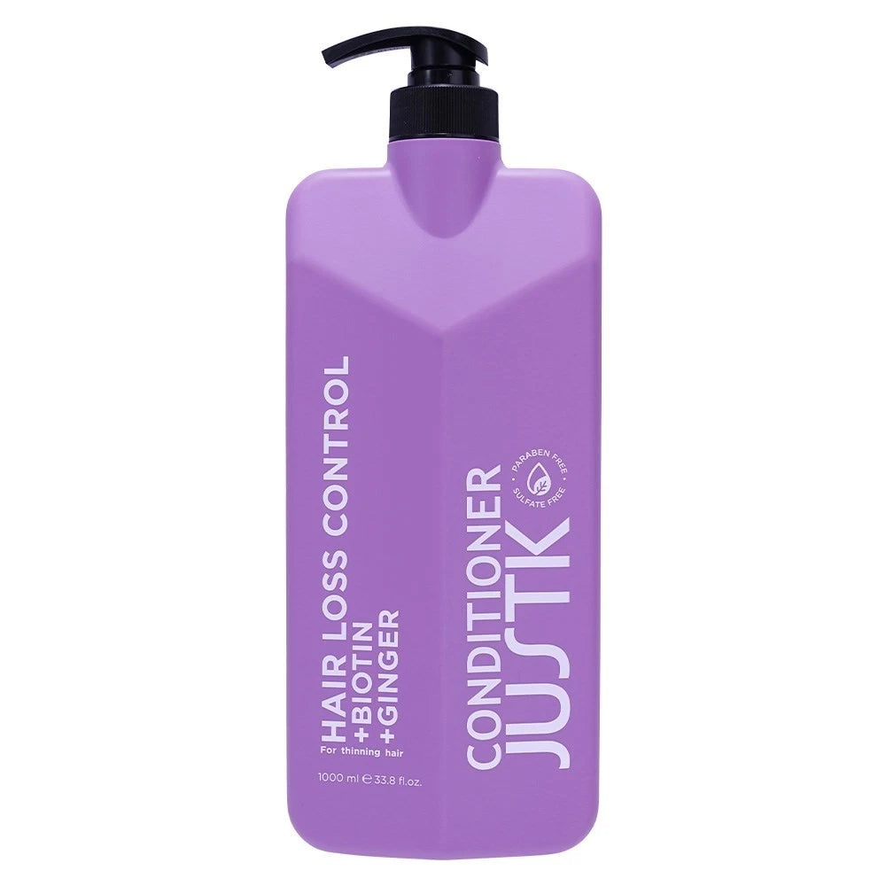 JustK Biotin & Ginger Hair Conditioner for Thinning Hair 1000 ml