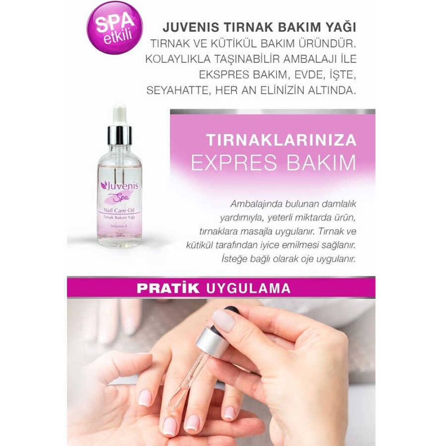Juvenis Nail Care Oil Moisturizing & Strengthening Formula 50ml