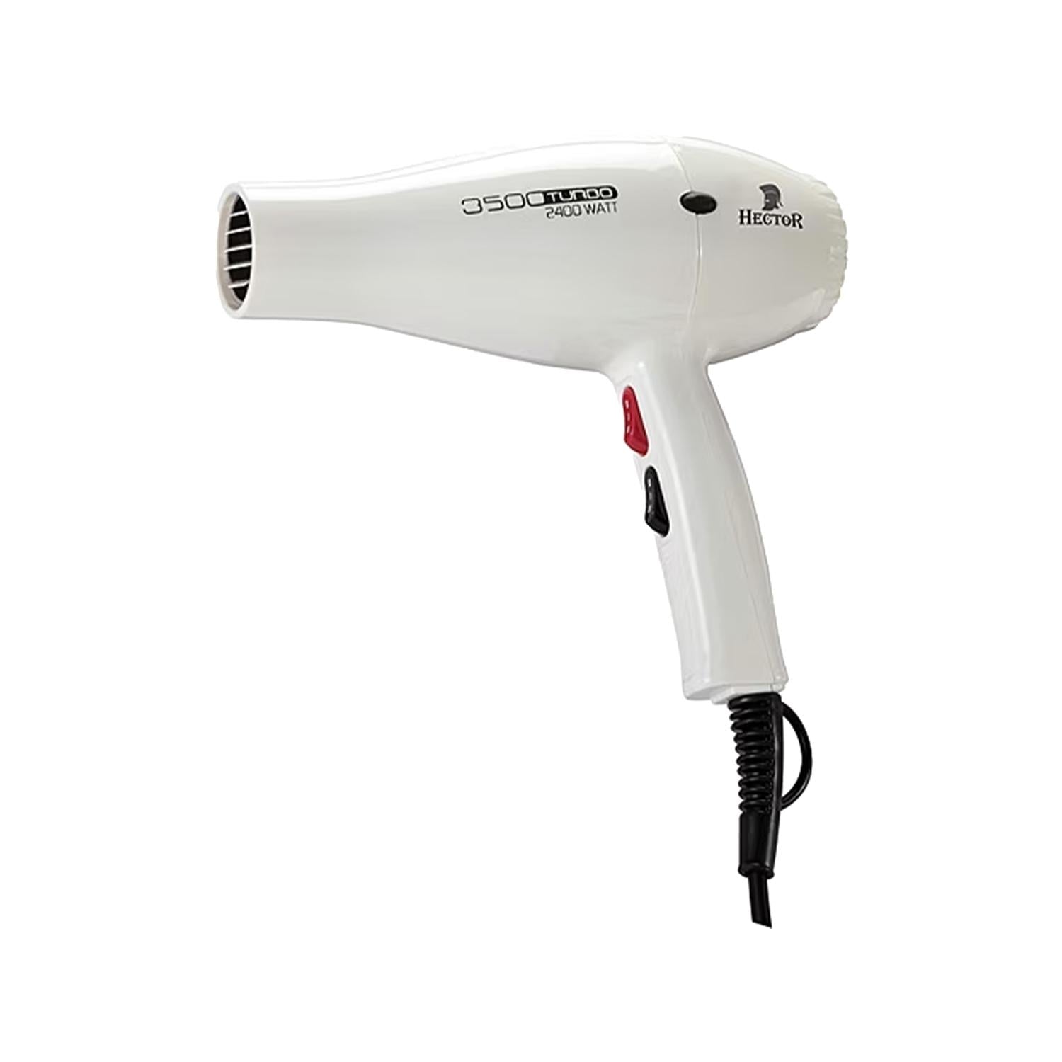 Hector 3500 Professional Hair Dryer 2400W in White