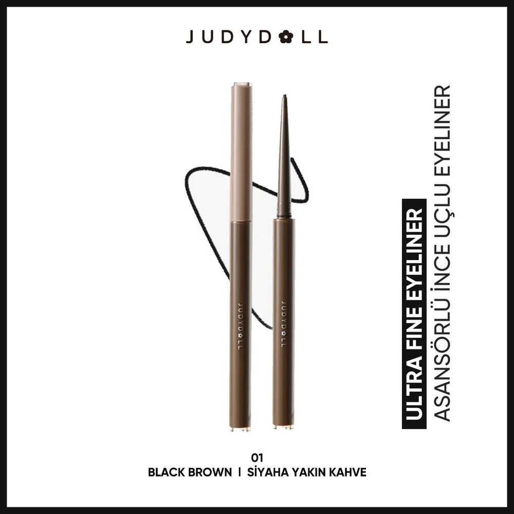 Judydoll Ultrafine Eyeliner 01 Black Brown