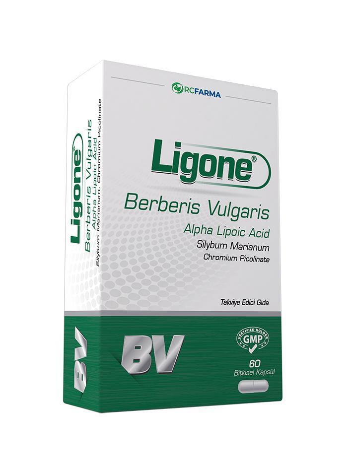 Ligone Berberis Vulgaris Dietary Supplement for Adults - 60 Capsules, Liver - Vitamin & Supplement