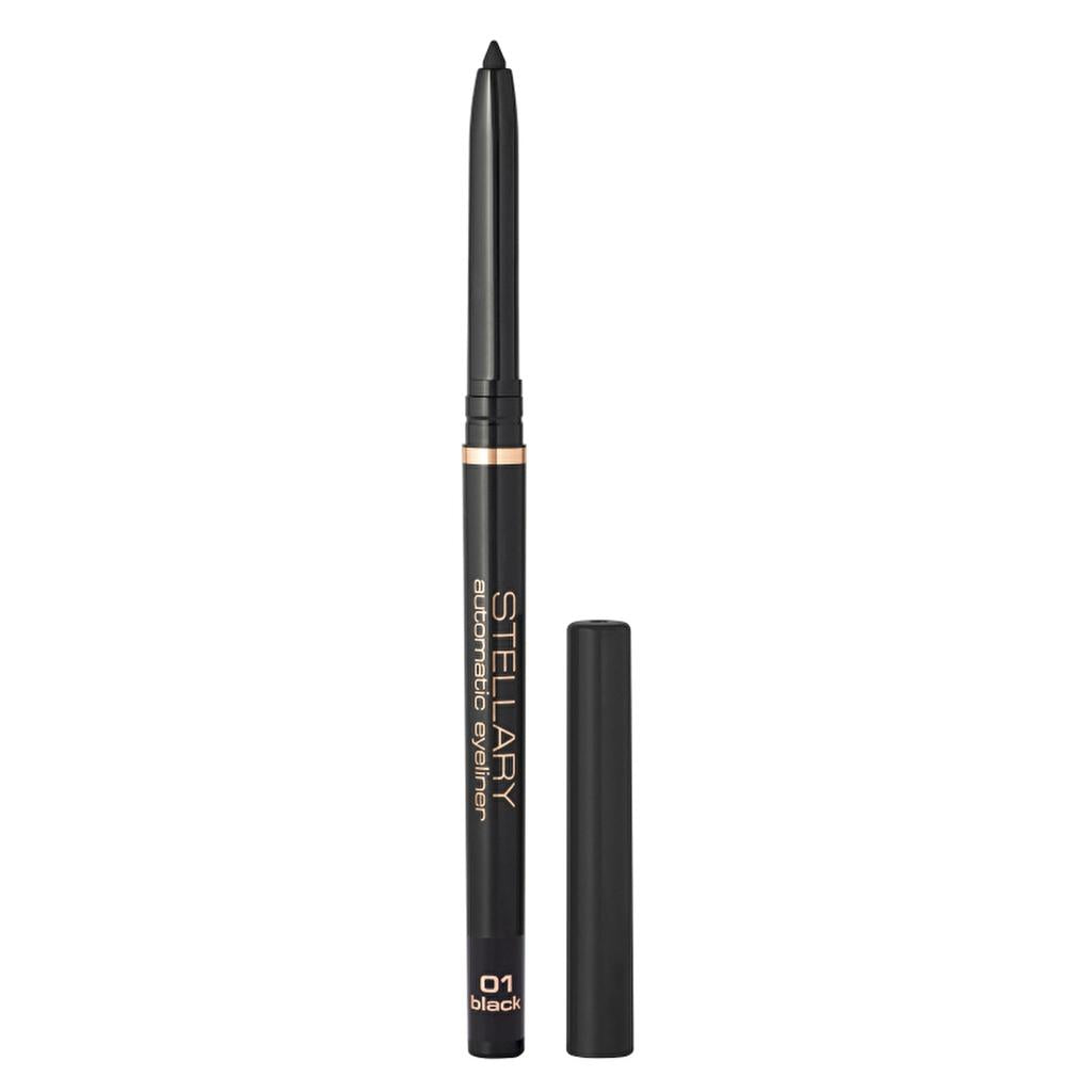 Stellary Automatic Eyeliner 01 Black - Smooth Glide &amp; Long Wear
