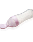 Babyjem Baby Squeeze Spoon - One-Handed Feeding, BPA-Free, Silicone Baby Spoon for Easy Mealtime - Baby Care
