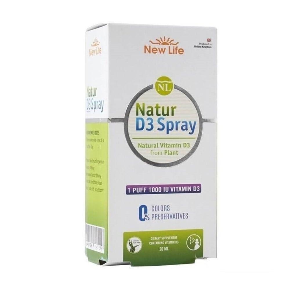 New Life Natur Vitamin D3 Supplement Spray 1000 IU - Natural Algae-Derived, Vegan-Friendly, Convenient Spray Form New Life Natur Vitamin D3 Spray - Natural & Vegan Friendly Vitamin D3 supplement, natural Vitamin D3, vegan Vitamin D3, algae-derived Vitamin D3, Vitamin D3 spray, health supplement, immune system support, bone health, muscle function, vegan health products, natural health supplements, convenient health products