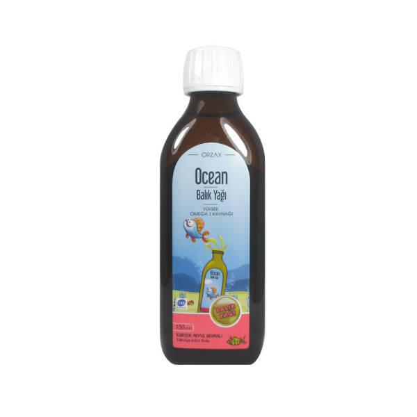 Orzax Ocean Omega-3 Fish Oil Syrup Mixed Fruit Flavor - 150ml & Cognitive Support - image 3