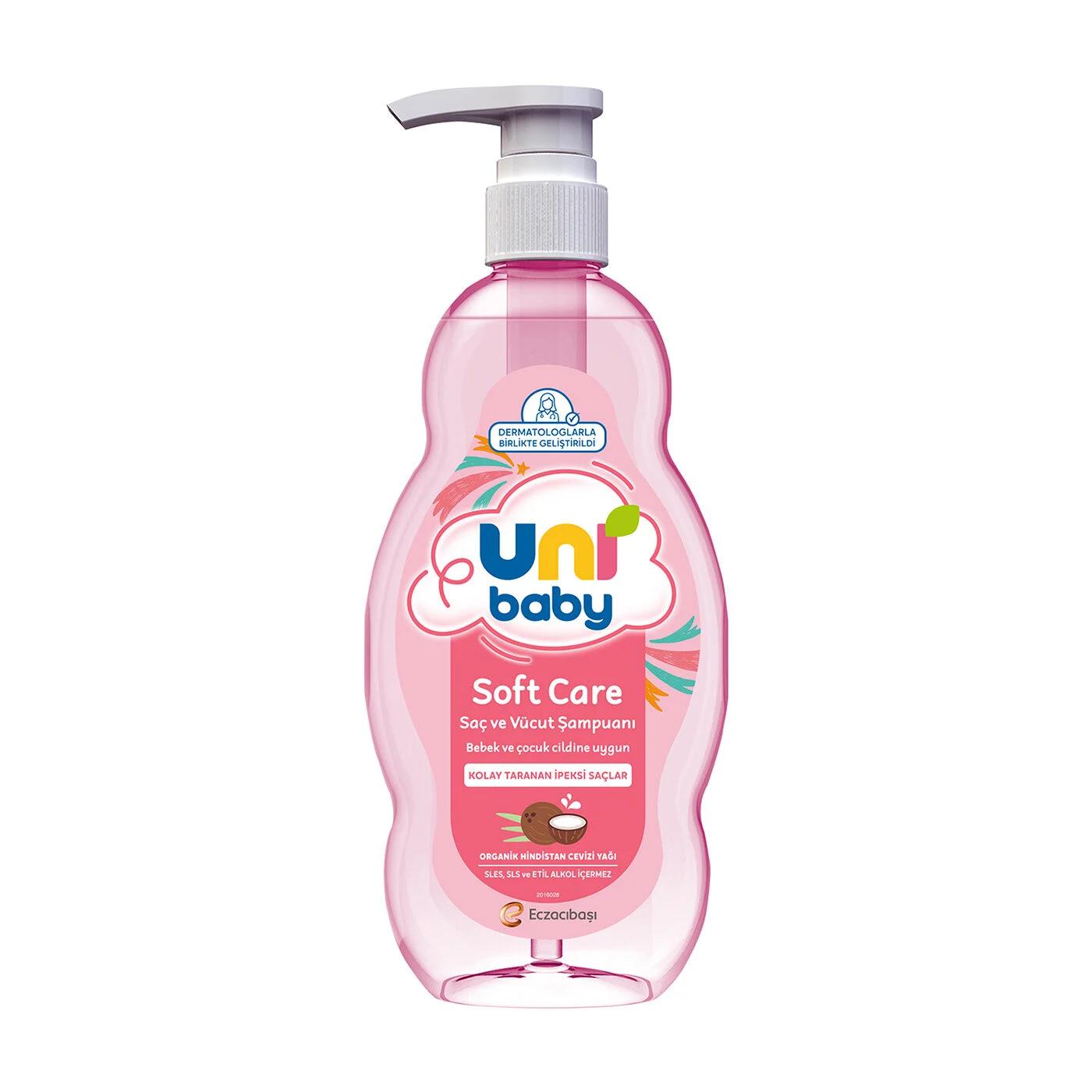 Uni Baby Soft Care Coconut Shampoo for Soft Hair 700 ml
