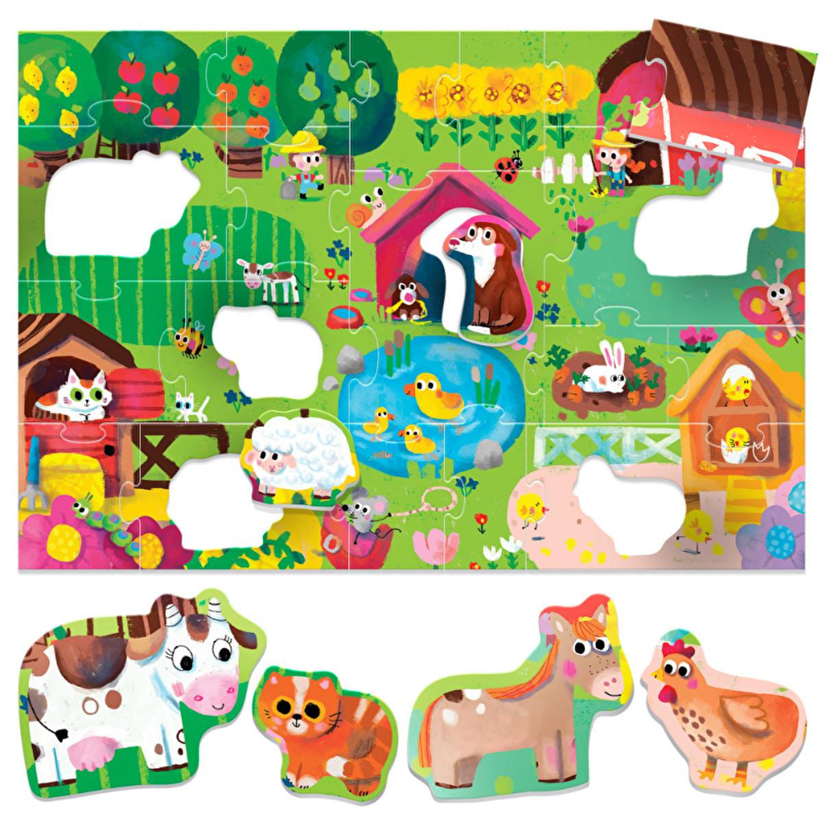Headu Ecoplay Shaped Puzzle Sea for Kids - Educational Toy for Children Aged 2-5 Years - image 4