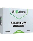 VeNatura Selenium Supplement: 45 mcg Tablets for Daily Health & Immune Support VeNatura Selenium: 45 mcg Daily Supplement for Health Selenium supplement, Selenyum tablet, VeNatura Selenyum, Selenium 45 mcg, Daily selenium supplement, Selenium for health, Mineral supplement, Selenium, Selenyum, immune support, antioxidant, health supplement, wellness, dietary supplement, essential mineral, VeNatura, healthy lifestyle, nutritional support, vitamins, minerals, daily health, immune system, tablet, easy to use, 